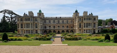 Audley End House, Cambridgeshire, rear view.