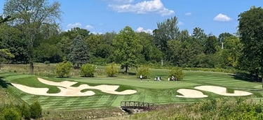 A LOVELY GOLF COURSE IN UPPER ARLINGTON OHIO