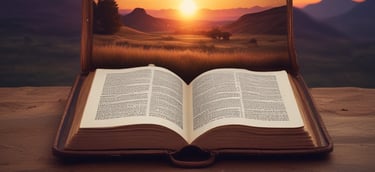 bible sunset