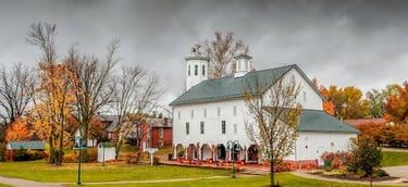 OLD BUILDING IN HISTORIC WESTERVILLE OHIO
