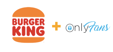 Burger King + OnlyFans logo