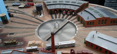 Phoenix Roundhouse include trains and freight cars