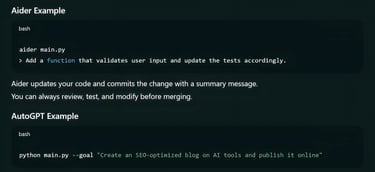 Real-World Coding Examples