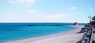 foto da praia la marina civitavecchia