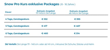ski verleih und unterricht packages in Seefeld