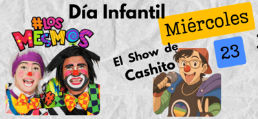 Show Infantil Los Mesmos Cashito en Sabinas Hidalgo Feria de la Fundación 2025