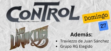 Grupo Control en Sabinas Hidalgo Feria de la Fundación 2025