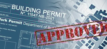 business licenses signage permits building permits major renovation