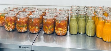 Production conserves au laboratoire