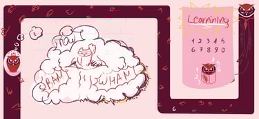 A piece of Hooty's book