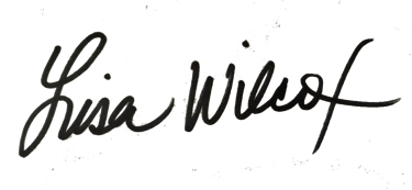 Lisa Wilcox signature
