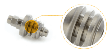 image of a tool after Steele bead blasting