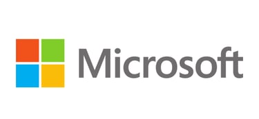 a microsoft logo with the word microsoft