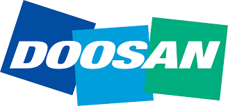 a company logo named doosan