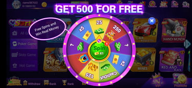 "Lucky91 free coins and rewards displayed in the app, highlighting bonus and gameplay features"
