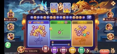 3patti land dragon tiger