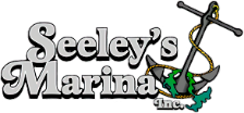 Seeleys Marina logo at lake wallenpaupack