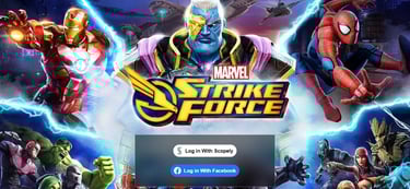 marvel strike force login issue