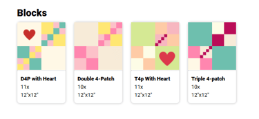 PreQuilt Blocks