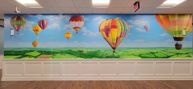 bespoke mural by marcine in warren nj
