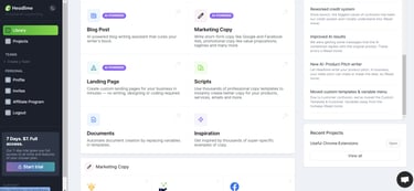 Headlime content creation AI tool