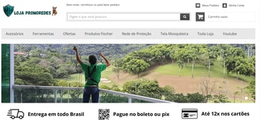 Imagem de loja on line promoredes