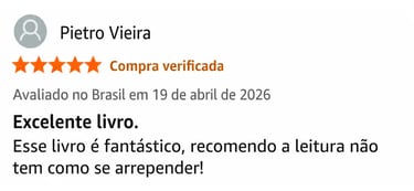Avaliações - Livro Mate Seus Sonhos - Depoimentos