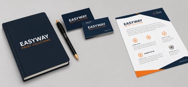 Easyway Print Solutions branded tote bag, tumbler and promotional products