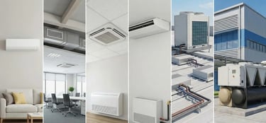 Aqui tiene una descripción de los sistemas de climatización en los que damos asistencia