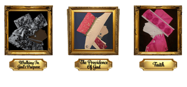 Handcrafted Christian wall art