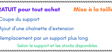 Les Couleurs de Lo Bijoux Mise à la taille gratuite