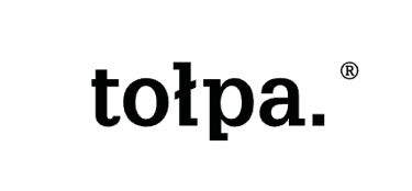 a tolpa logo with the words tolpa