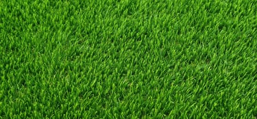 High-quality synthetic artificial grass turf with vibrant green blades for landscaping.