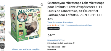 microscope enfant