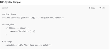 Sanskrit  for AI Coding