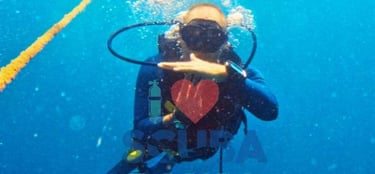 Scuba Duka gift voucher for an SSI Open Water Diver scuba diving course in Diani Beach, Kenya.