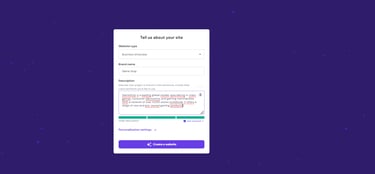 tell us about you site