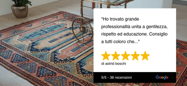 recensione di un cliente molto soddisfatto dai servizio offerti da Shadian Gallery