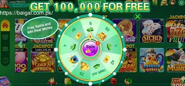 Jeeto Slots online slot game in Pakistan with bind bonus and spin rewards