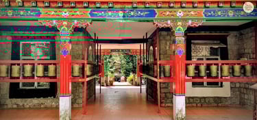 Norbulingka Institute Tibetan art center Dharamshala.