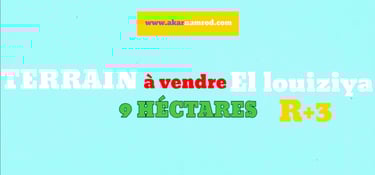 Image annonce terrains mohammedia akarnamrod