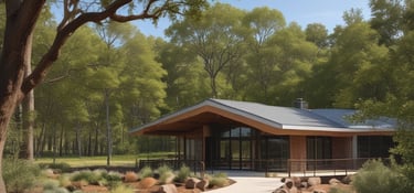 A gentle mother cow with her calf resting peacefully in a sunlit Illinois meadow.