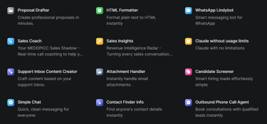 list of ai agents