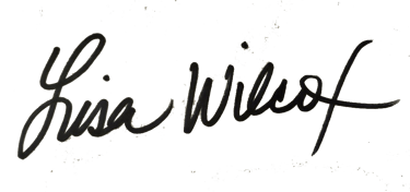 Lisa Wilcox signature