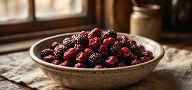 Džiovinti vaisiai ir uogos – trauktinės gaminimo ingredientai