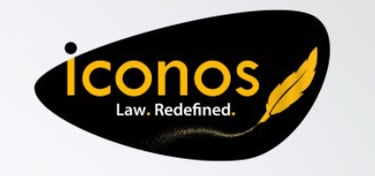 a logo for a law firm that is a business