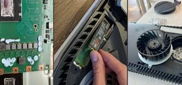 Reparación de PlayStation 5 por fallas de sobrecalentamiento en Capital Federal