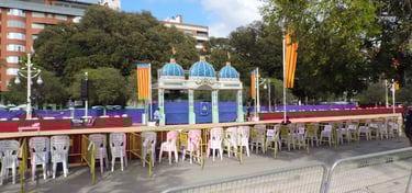 Preparation of seats for the authorities