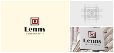 Lenns Photography logo design