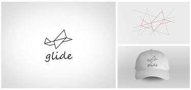 Glide logo design